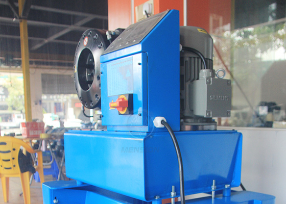 4SH Rubber Hydraulic Hose Crimping Machine PLC Control Hose Press For Sale