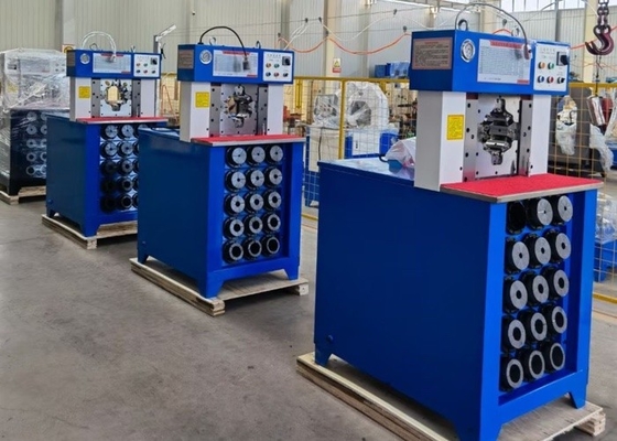 Hydraulic Hose Press Machine Air Hose Fitting Crimper Hose Pipe Crimping Machine