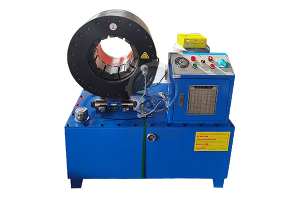 4 Inch Industrial Hydraulic Pipe Crimping Machine Hydraulic Pipe Clamp Pressing Machine