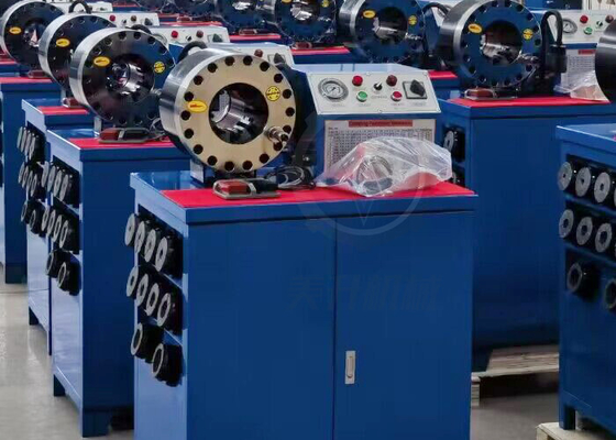 High Pressure Hydraulic Hose Crimper For Flexible Pipe Up To 2 Inch