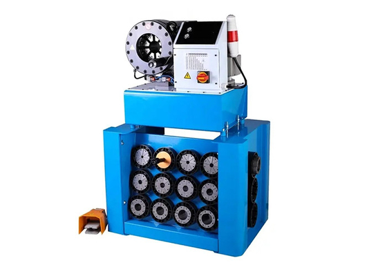 Portable Manual Hydraulic Pipe Pressing Machine Braided Brake Line Crimping Tool